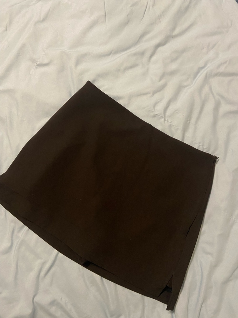 Express Black Mini Skort